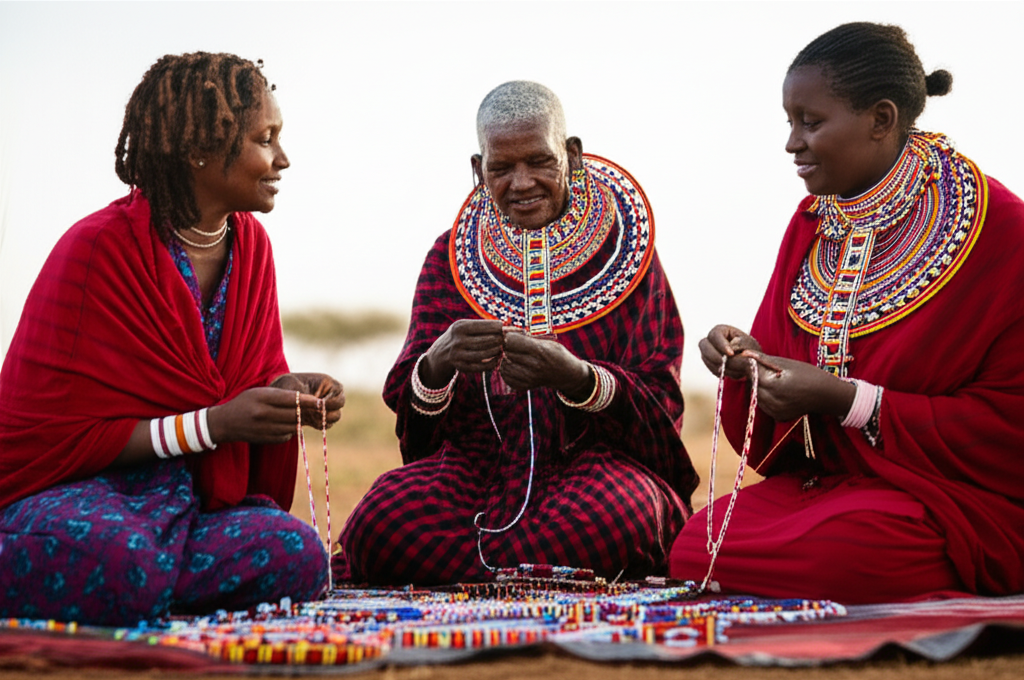 Traditional beadwork
