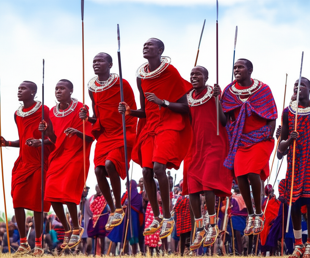 Maasai traditional dance